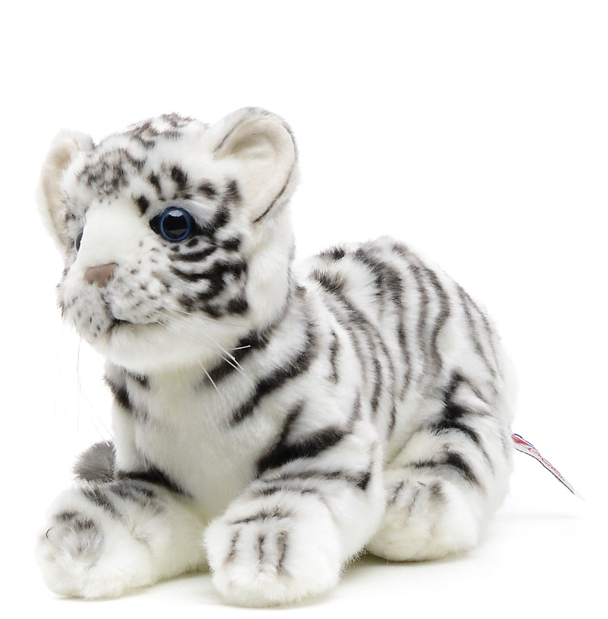 Мягкая игрушка - Детеныш белого тигра, 26 см.  